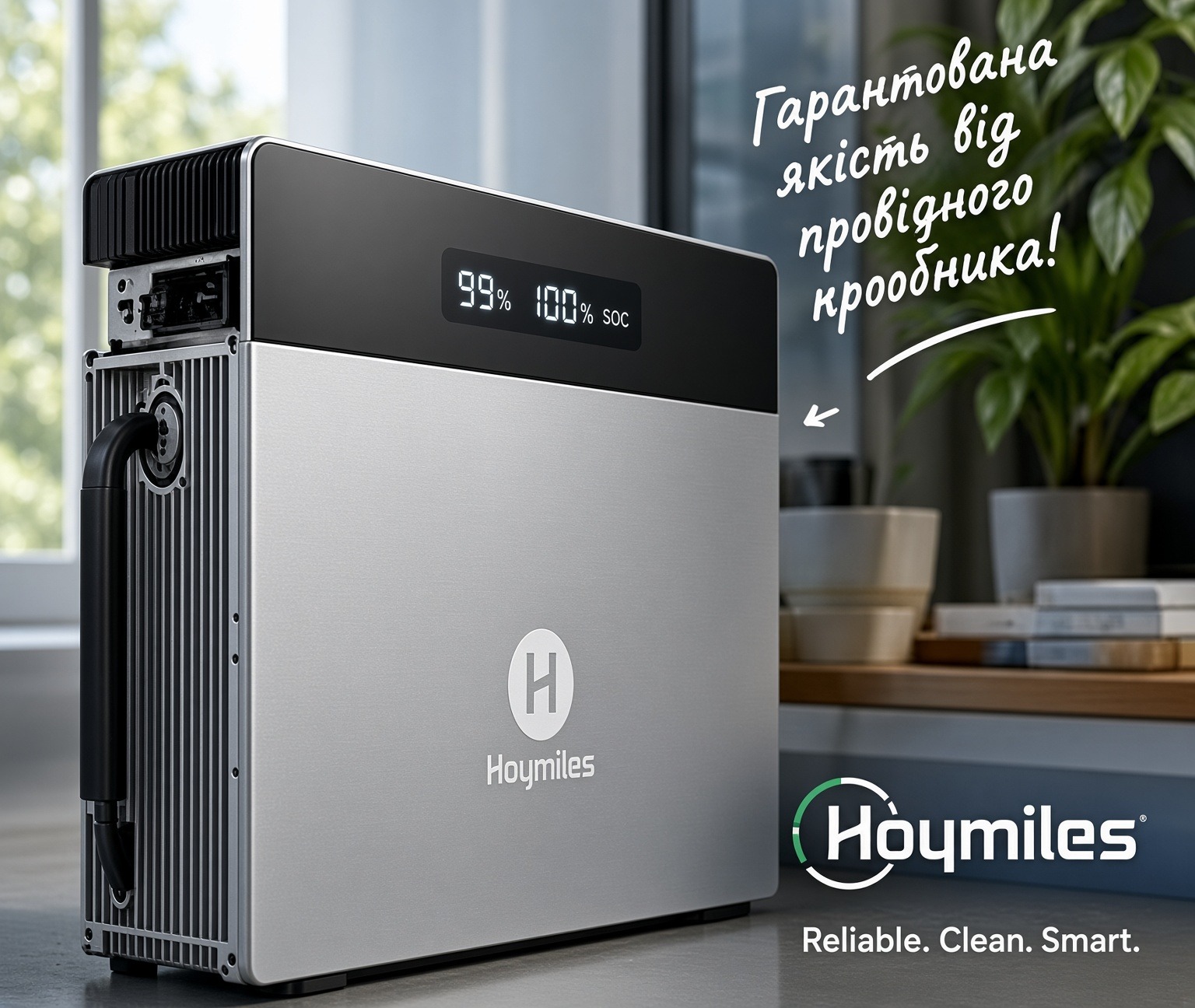 Hoymiles HiBattery 4020X — гарантована якість від провідного виробника