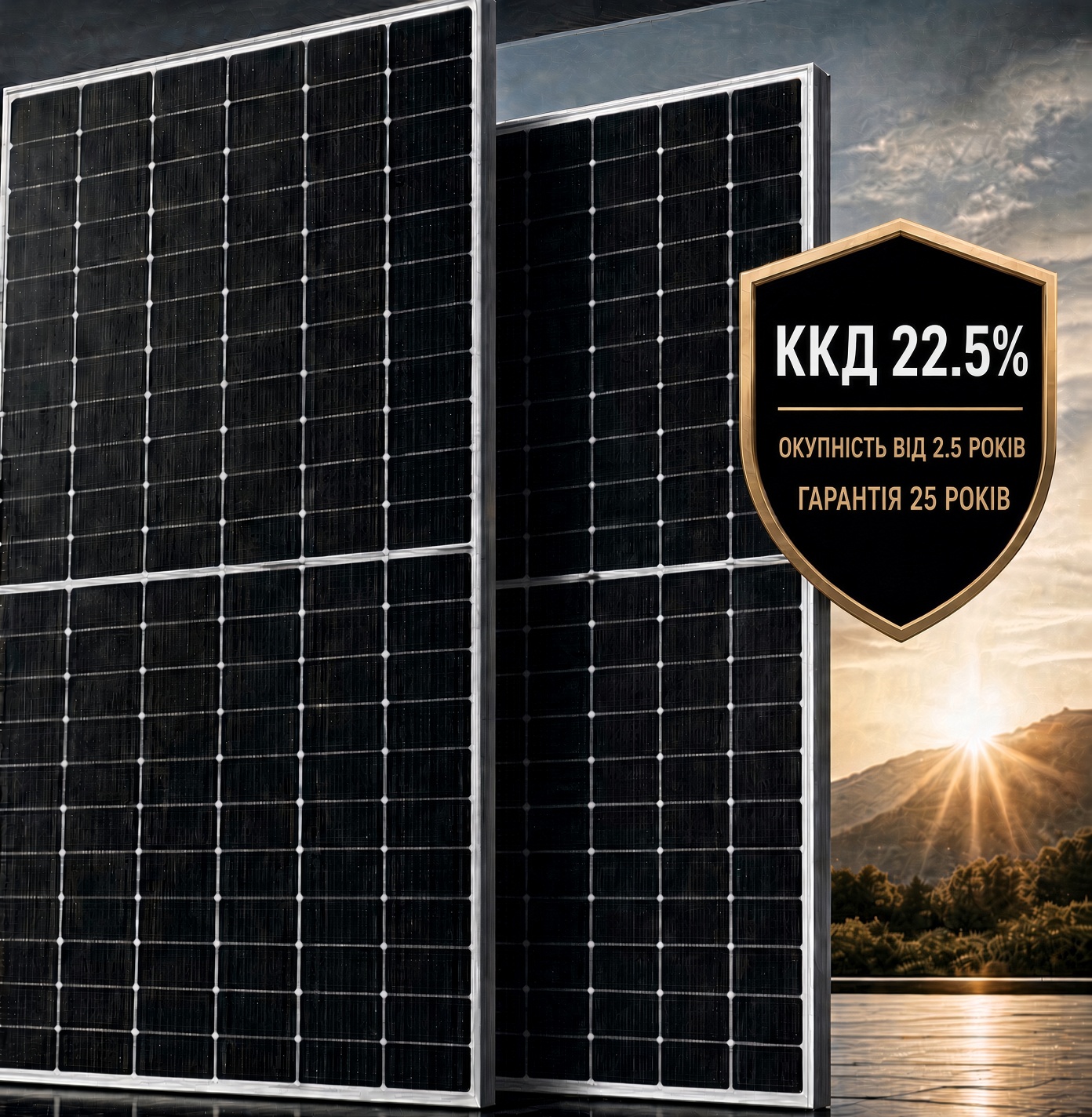Сонячні панелі GCL NT10/72GDF 580-605W N-Type Bifacial